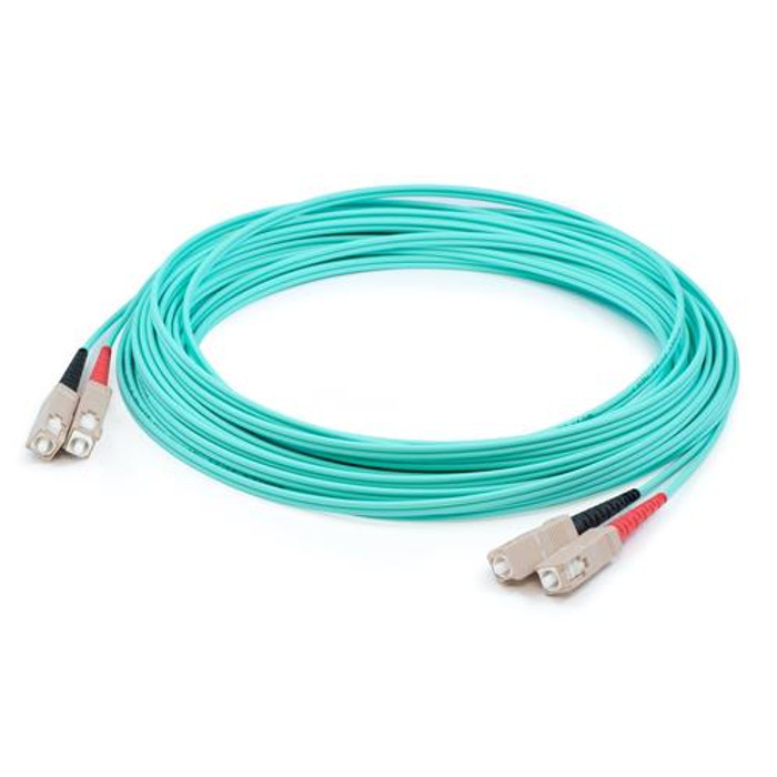 AddOn Networks  câble InfiniBand et à fibres optiques 0,5 m Couleur aqua - ADD-SC-SC-0-5M5OM4LZ