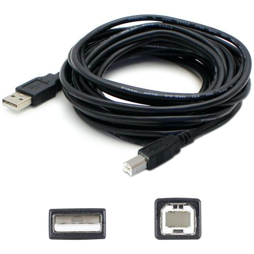 AddOn Networks  câble USB USB 2.0 0,91 m USB A USB B Noir - USBEXTABMNRT3-AO
