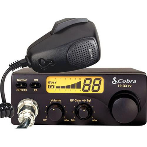 Cobra 19 DX IV radio bidirectionnelle 40 canaux 26.965 - 27.405 MHz - 19-DXIV