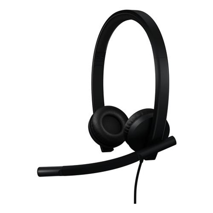 Logitech H570e Casque Avec fil Arceau Bureau/Centre d'appels USB Type-C Noir - 981-001429