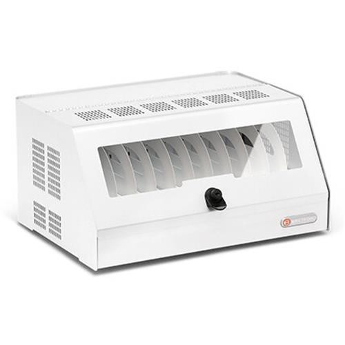 Bretford  Organiseur de station de chargement Support de bureau Acier Blanc - CBSUSBC10XL-AW