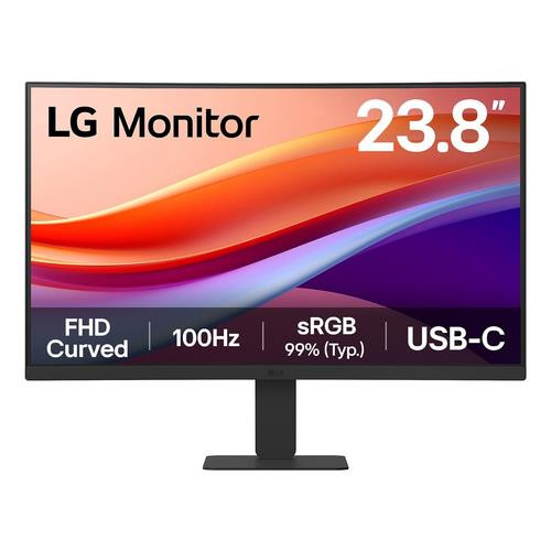 LG  écran plat de PC 60,5 cm (23.8") 1920 x 1080 pixels Full HD LED Noir - 24U421A-B