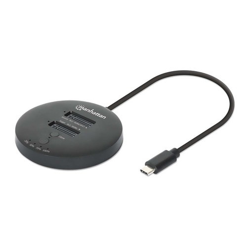 Manhattan  duplicateur de supports et de données Duplicateur hdd/ssd Noir 1 copies - 130752