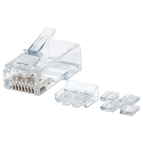 Intellinet  connecteur de fils RJ45 Transparent - 790536