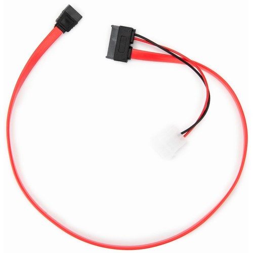 Rocstor  câble SATA 0,51 m SATA 13-pin SATA 7-pin + Molex (4-pin) Rouge - Y10C868-RD