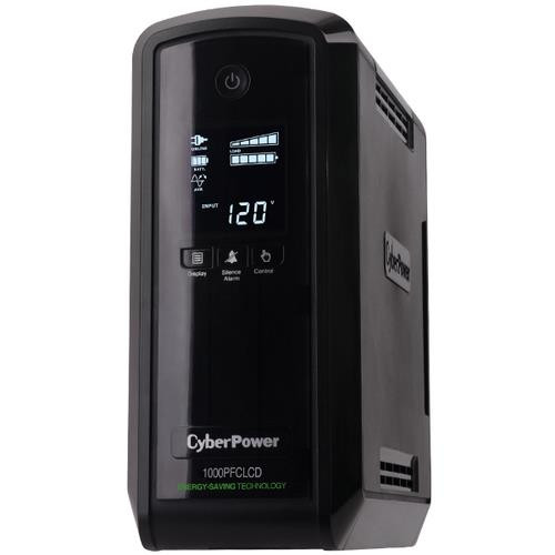 CyberPower  alimentation d'énergie non interruptible 1 kVA 600 W 10 sortie(s) CA - CP1000PFCLCDTAA