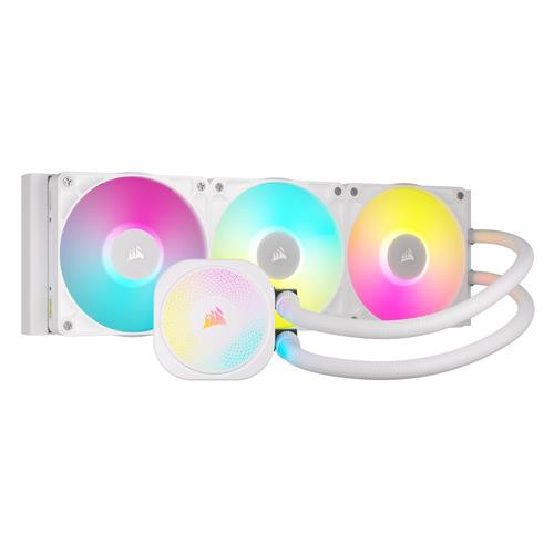 Corsair iCUE LINK TITAN RX RGB Processeur Refroidisseur de liquide tout-en-un 12 cm Blanc 1 pièce(s) - CW-9061021-WW