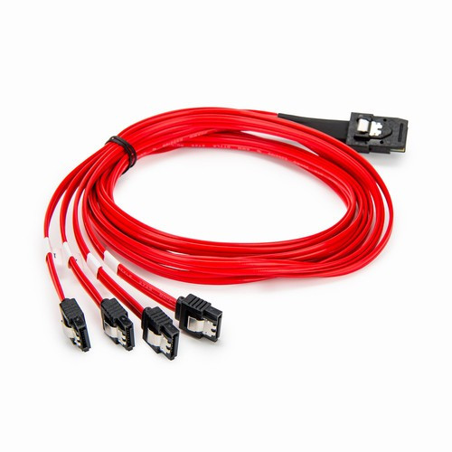 Rocstor  câble SATA 1 m SATA 7-pin Noir, Rouge - Y10C872-RD