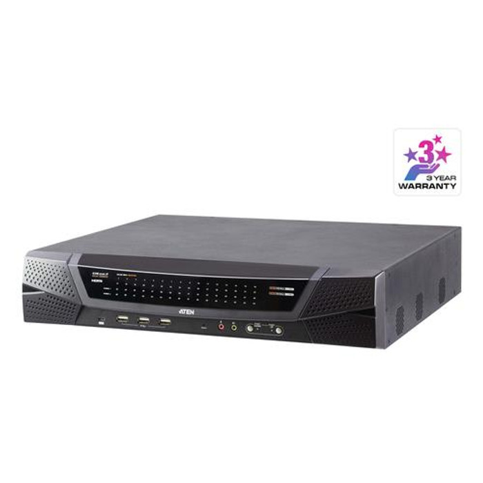 ATEN  commutateur écran, clavier et souris Noir - KN4064VB