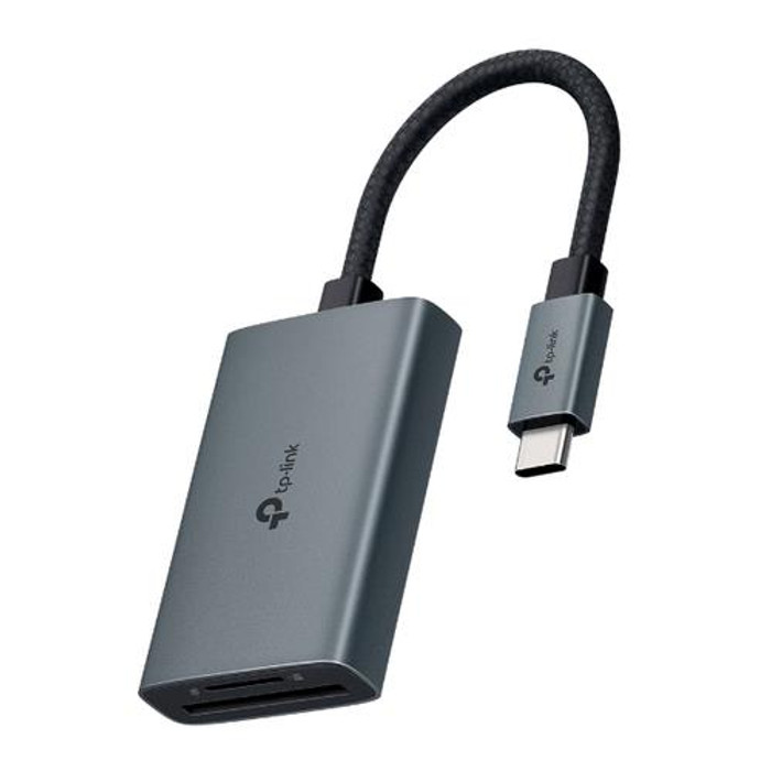 TP-Link  lecteur de carte mémoire USB 3.2 Gen 1 (3.1 Gen 1) Type-C Gris - UA440C