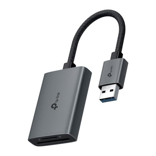 TP-Link  lecteur de carte mémoire USB 3.2 Gen 1 (3.1 Gen 1) Type-C Gris - UA430