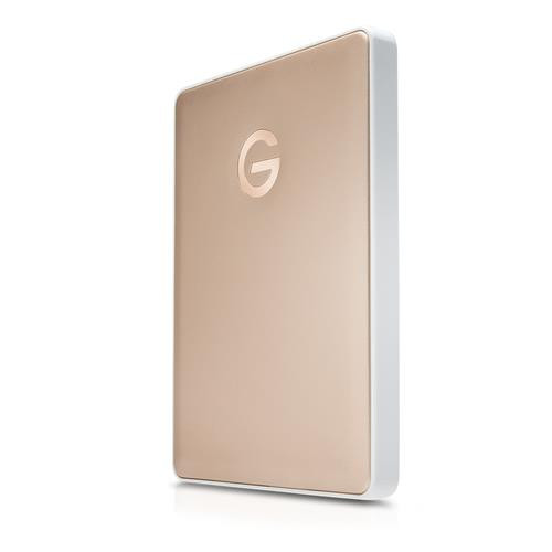 G-Technology mobile USB-C disque dur externe 2 To 2.5" USB Type-C Or - 0G10340