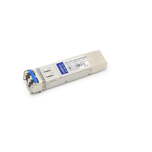 AddOn Networks 10G-SFPP-ZRD155979AO module émetteur-récepteur de réseau Fibre optique 10000 Mbit/s SFP+ 1559,79 nm - 10G-SFPP-ZRD-1559-79-AO