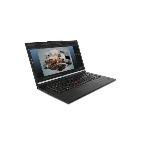 Lenovo ThinkPad P14s Gen 5 (Intel) Intel Core Ultra 7 155H Ordinateur portable 36,8 cm (14.5") WUXGA 16 Go DDR5-SDRAM 512 Go SSD Wi-Fi 6E (802.11ax) Windows 11 Pro Anglais Noir - 21G2001MUS