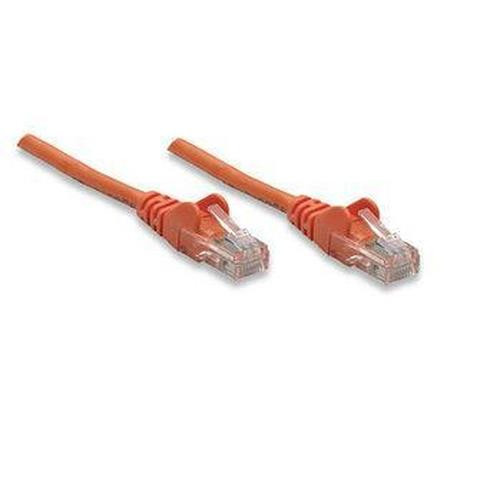 Intellinet Cat6, 1.5m câble de réseau Orange 1,5 m U/UTP (UTP) - 342254
