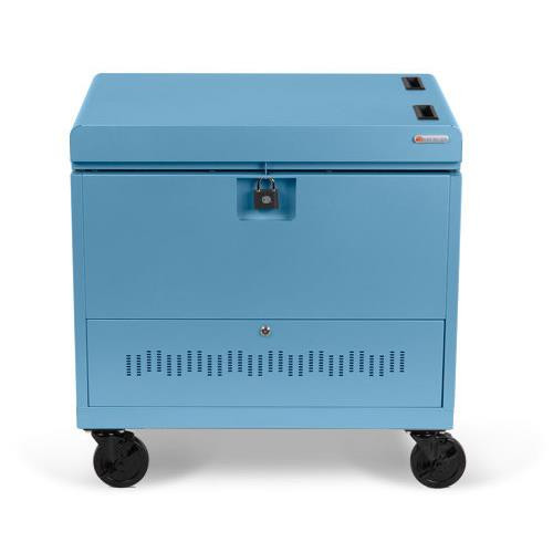 Bretford CUBE Toploader Classe mobile de charge et de gestion Bleu - TVTL30CAD-SKY
