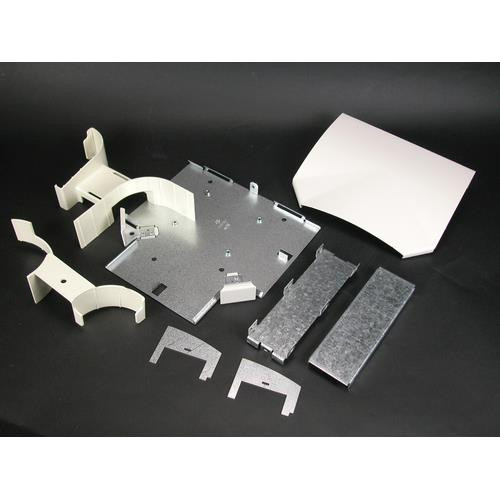 WIREMOLD  Plaque de commutation et obturateur Blanc - DS4015-BK