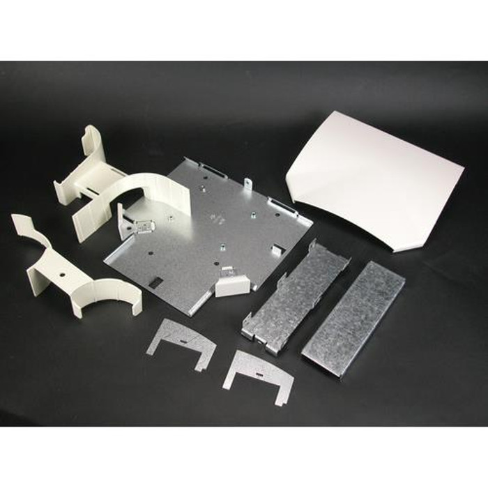 WIREMOLD  Plaque de commutation et obturateur Blanc - DS4015-BK