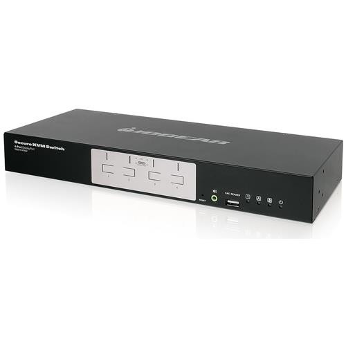 iogear  commutateur écran, clavier et souris Noir, Argent - GCS1414TAA3