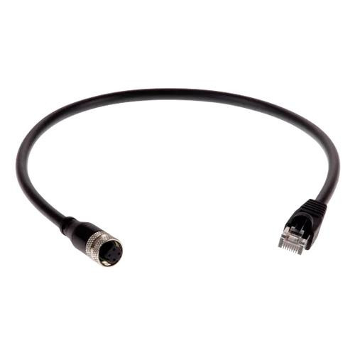 Axis  câble de réseau Noir 0,5 m Cat5e - 01793-001