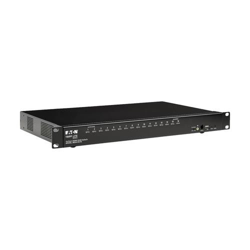 Tripp Lite  commutateur écran, clavier et souris Grille de montage Noir - B024-HU16