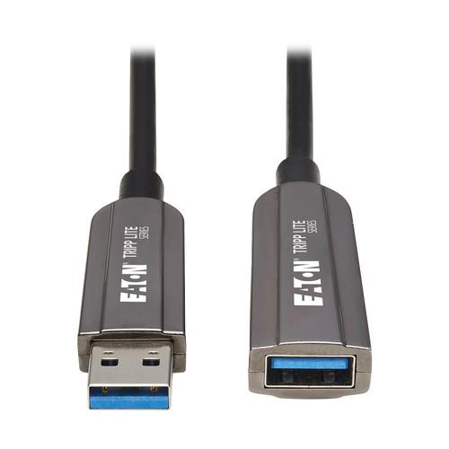 Tripp Lite  câble USB USB 3.2 Gen 1 (3.1 Gen 1) USB A Noir, Gris - U330F-30M-G1