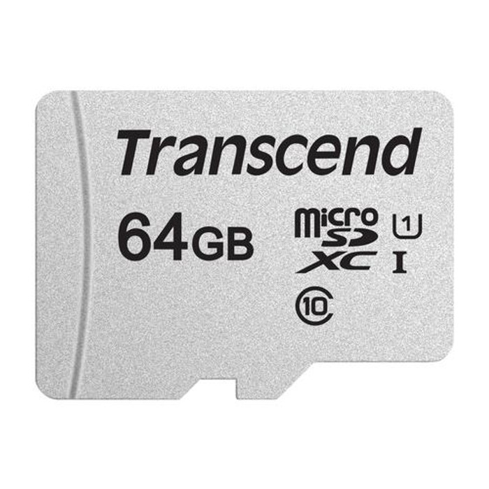 Transcend 300S 64 Go MicroSDXC NAND Classe 10 - TS64GUSD300S