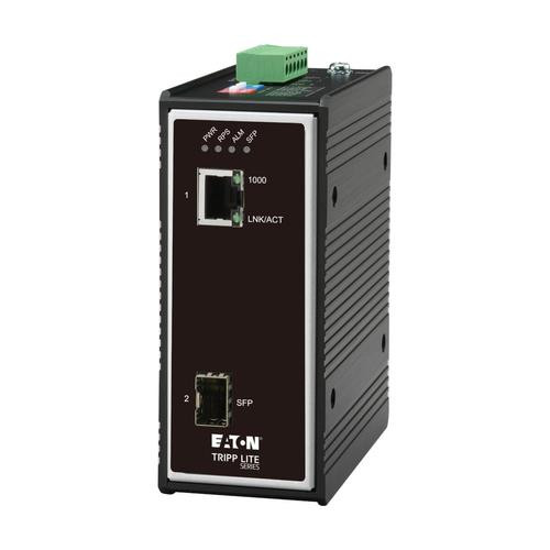 Tripp Lite  convertisseur de support réseau 1000 Mbit/s Multimode, Monomode Noir - N785-I01-SFP-D