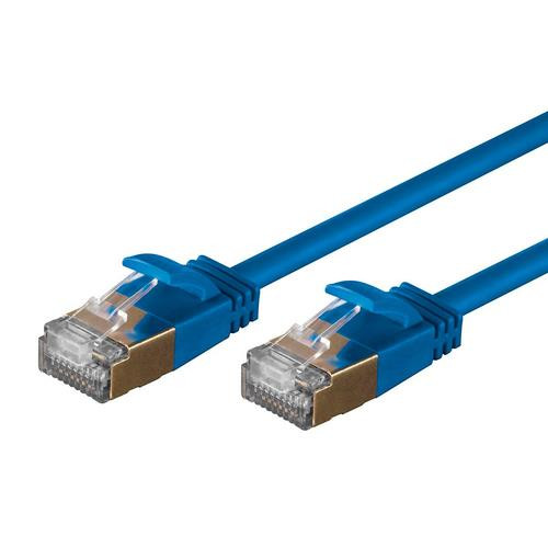 Monoprice  câble de réseau Bleu 0,31 m Cat6a S/FTP (S-STP) - 27431