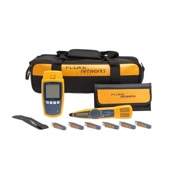 Fluke MicroScanner PoE Testeur PoE Noir, Bleu, Jaune - MS-POE-KIT