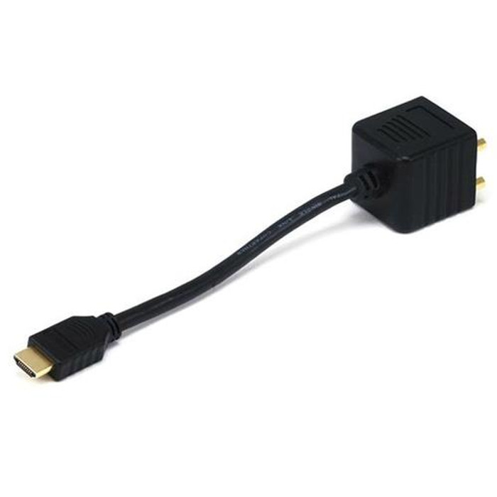 Monoprice  câble vidéo et adaptateur HDMI 2 x DVI Noir - 2521