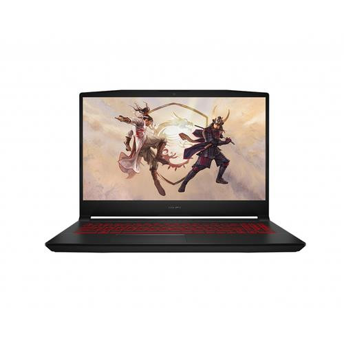 MSI Gaming  Katana Intel® Core™ i7 i7-11800H Ordinateur portable 39,6 cm (15.6") Full HD 16 Go DDR4-SDRAM 512 Go SSD NVIDIA GeForce RTX 3060 Wi-Fi 6 (802.11ax) Windows 10 Home Noir - GF66 11UE-038CA