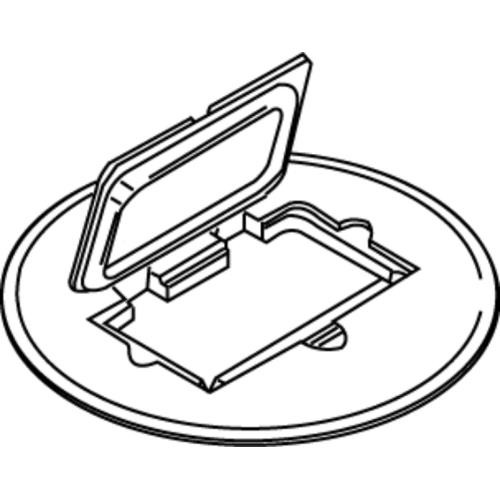 WIREMOLD  Accessoire de boîtier de sortie 1 pièce(s) - 895GFI