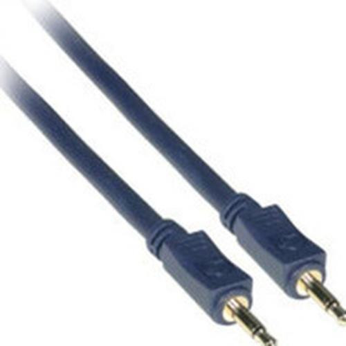 C2G 1.5ft Velocity™ 3.5mm Mono Audio Cable M/M câble audio 0,45 m 3,5mm Bleu - 40618