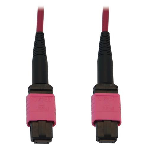 Tripp Lite  câble InfiniBand et à fibres optiques MPO/MTP OFNR Noir, Magenta - N845B-15M-12-MG