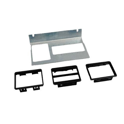 WIREMOLD  Plaque de commutation et obturateur Noir - C8005P-AAP-6A