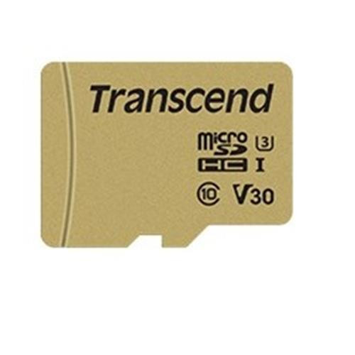 Transcend 16GB UHS-I U3 16 Go MicroSDHC Classe 10 - TS16GUSD500S
