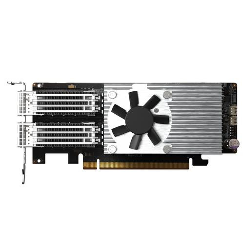 QNAP  carte réseau Interne Fibre 100000 Mbit/s - QXG-100G2SF-E810