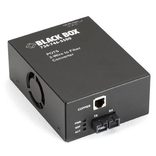 Black Box  convertisseur de support réseau Interne Multimode Noir - TE163A-R2