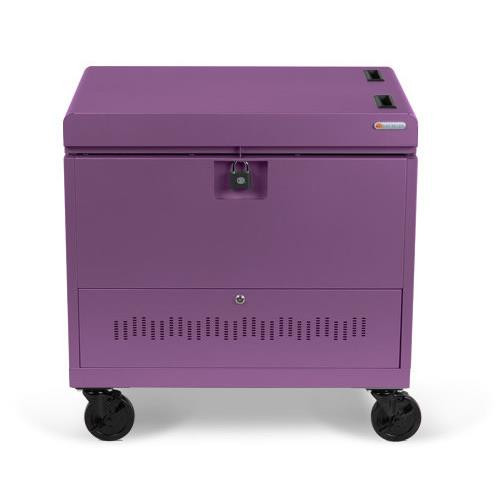 Bretford CUBE Toploader Classe mobile de charge et de gestion Violet - TVTL30CAD-ORC