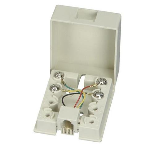 Black Box  boitier de prise de courant Jaune - FM012