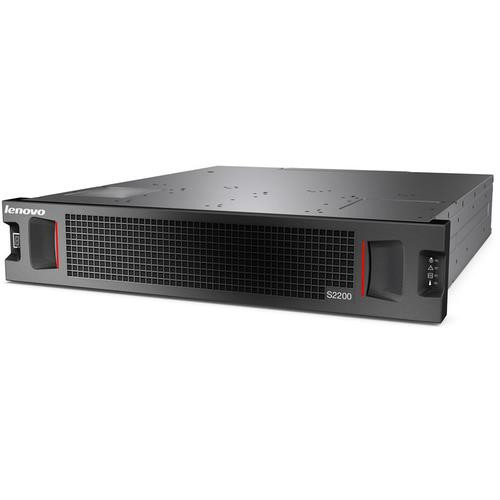 Lenovo S2200 LFF boîtier de disques Rack (2 U) Noir - 64112B2