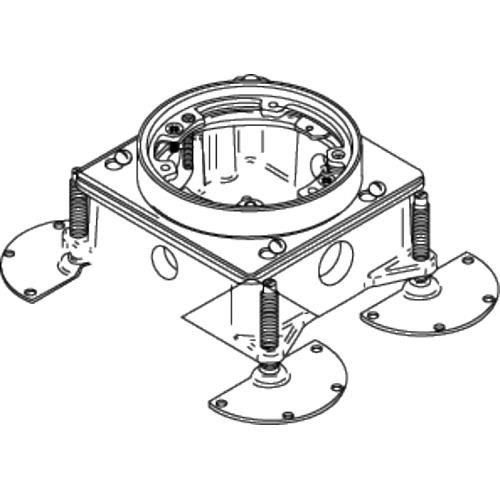 WIREMOLD  boitier de prise de courant Argent - 887B