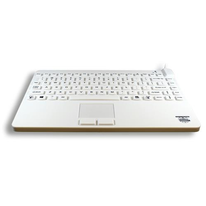 Man & Machine Slim Cool Plus clavier Médical USB QWERTY US International Blanc - SCLP+/W5