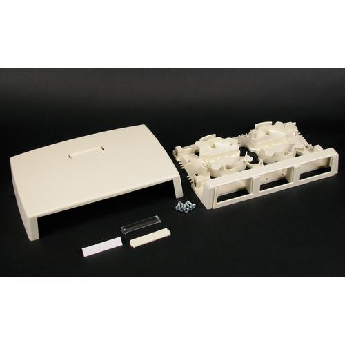 WIREMOLD  Plaque de commutation et obturateur Blanc - CM-MMB-233-WH