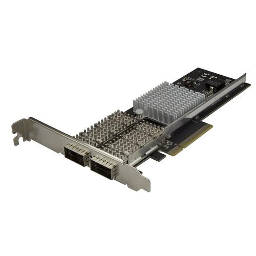 StarTech.com Carte réseau PCIe à 2 ports QSFP+ 40G pour serveur - Chipset Intel XL710 - PEX40GQSFDPI