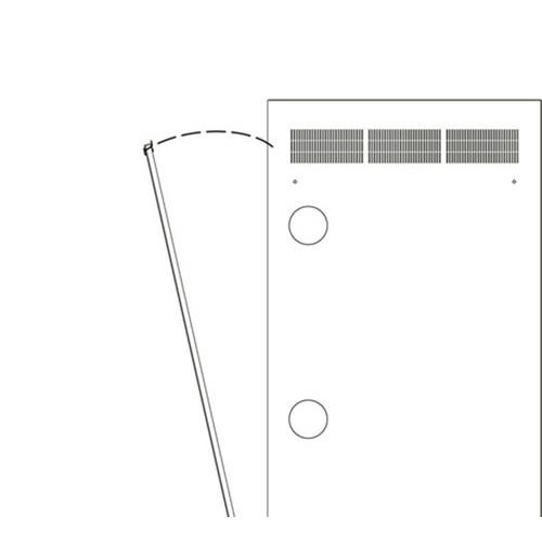 Middle Atlantic Products  accessoire de racks Rear access panel - WR-RAP-37