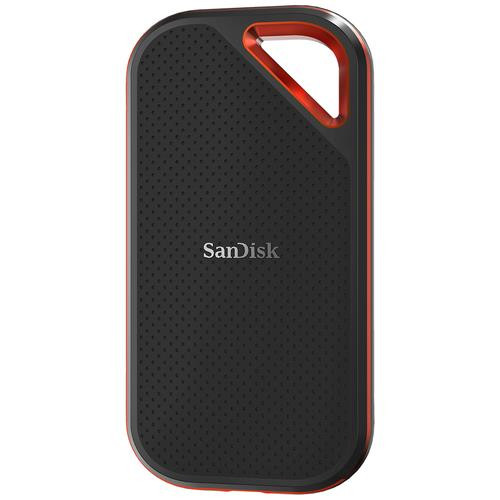 SanDisk Extreme PRO 2 To 3.2 Gen 2 (3.1 Gen 2) Noir, Orange - SDSSDE80-2T00-G25