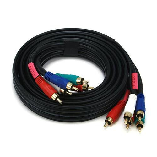 Monoprice  câble coaxial RG-59/U 1,83 m 5x RCA Noir - 320