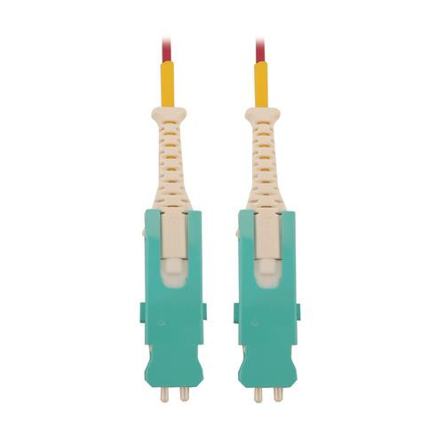 Tripp Lite  câble InfiniBand et à fibres optiques 5 m SN OFNR Couleur aqua, Magenta, Blanc - N823S-05M-MG